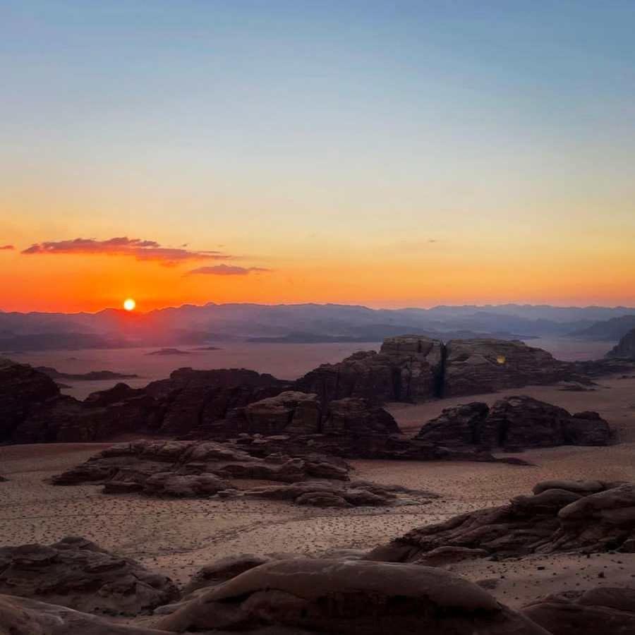 Отель Wadi Rum Nabatean Camp Экстерьер фото